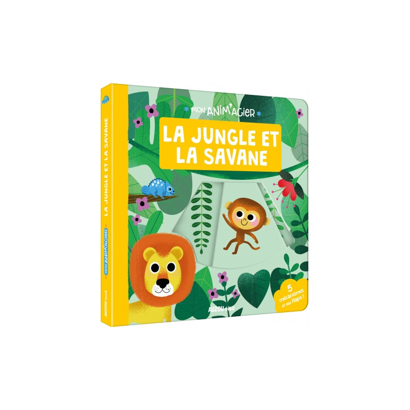 MON ANIM'AGIER - LA JUNGLE ET LA SAVANE MON ANIM'AGIER - LA JUNGLE ET LA SAVANE