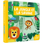 Livres pour enfants - MON ANIM'AGIER - LA JUNGLE ET LA SAVANE - Livraison rapide Tunisie