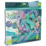 Loisirs créatifs pour enfants - Carnet de croquis créatif- Chevaux fantastiques - Livraison rapide Tunisie