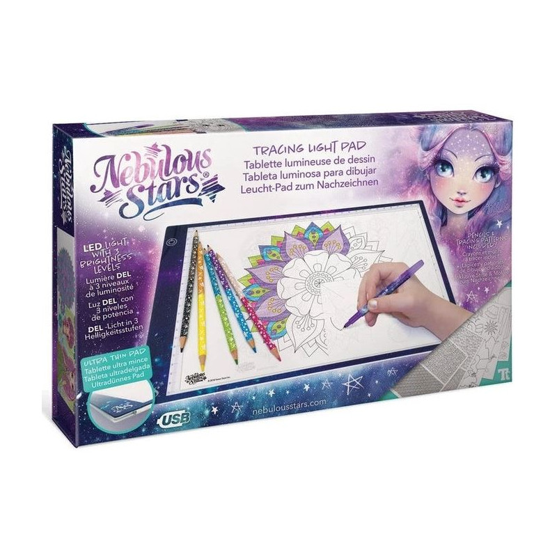 dinos art tablette lumineuse de dessin