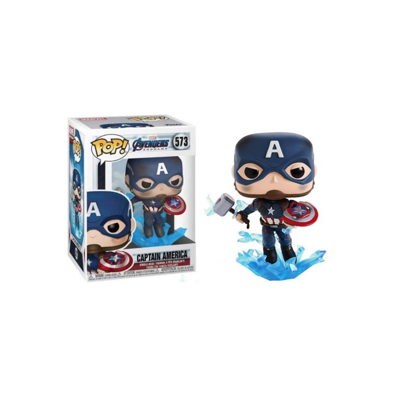 Pop! Marvel: Avengers Endgame - Captain America w/ Broken Shield