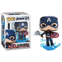 Pop! Marvel: Avengers Endgame - Captain America w/ Broken Shield