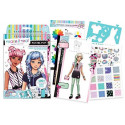 Loisirs créatifs pour enfants - Fashion Design Sketchbook: Pastel Pop! - Livraison rapide Tunisie