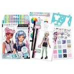 Loisirs créatifs pour enfants - Fashion Design Sketchbook: Pastel Pop! - Livraison rapide Tunisie