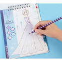 Loisirs créatifs pour enfants - Disney Frozen 2 Fashion Design Sketchbook - Livraison rapide Tunisie