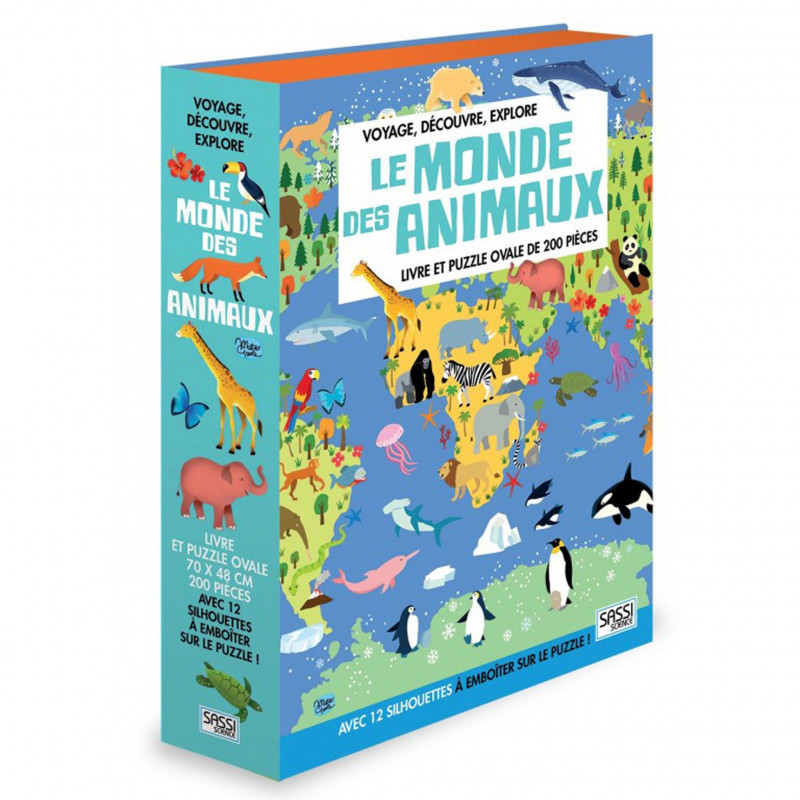 Puzzle silhouette - Le Monde des Animaux Puzzle silhouette - Le Monde des Animaux