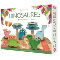 Jeux en bois - Dinosaures