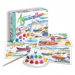 Loisirs créatifs pour enfants - AQUARELLUM "Ports de Pêche" - Livraison rapide Tunisie