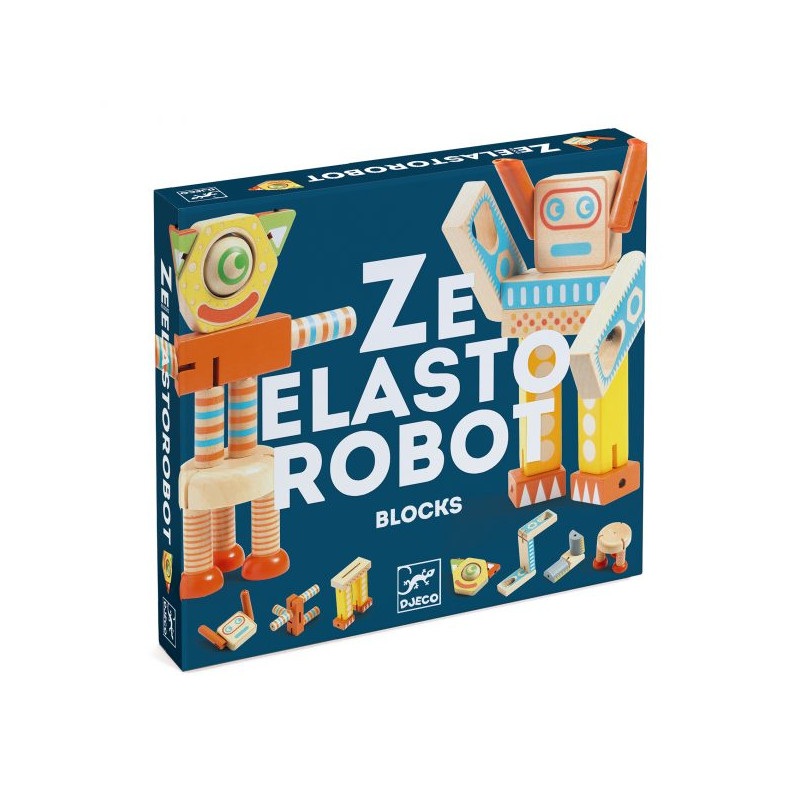 Jeu de construction - Ze Elastorobot Jeu de construction - Ze Elastorobot