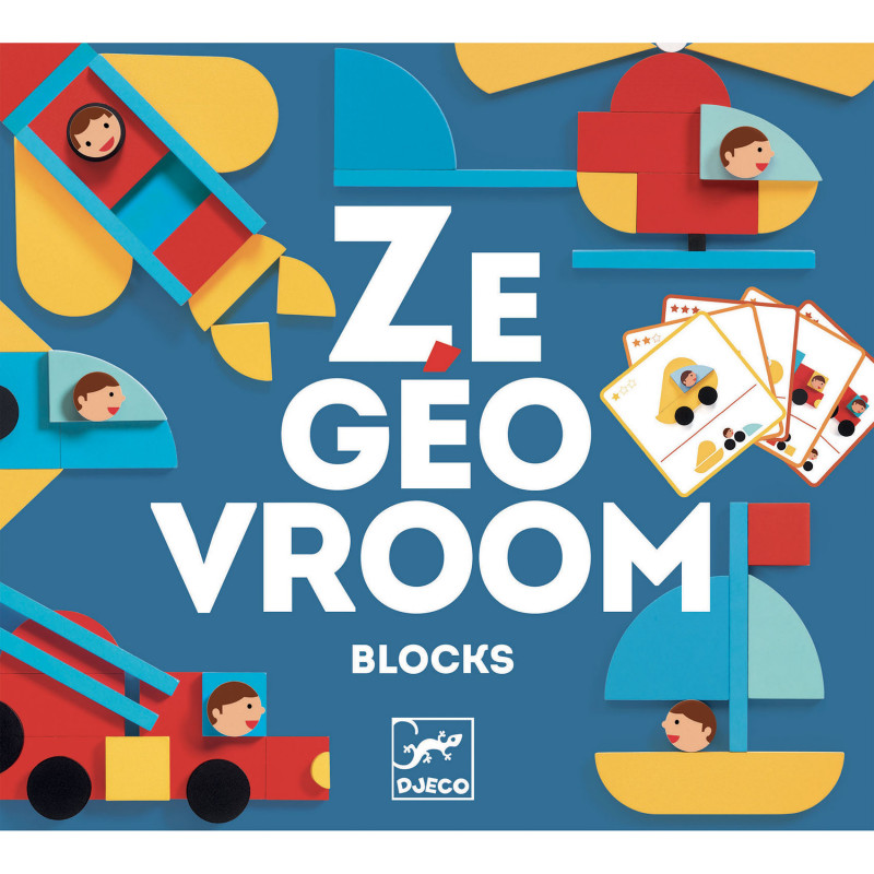 Jeu de construction - Ze Geo Vroom Jeu de construction - Ze Geo Vroom
