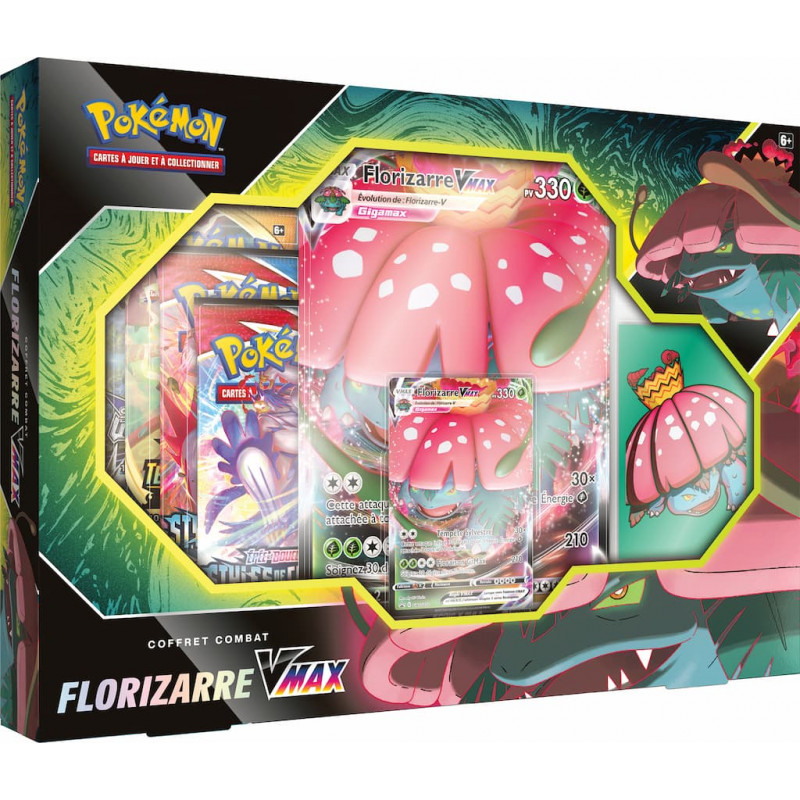 Pokémon : Coffret Combat Tortank-VMAX & Florizarre-VMAX
