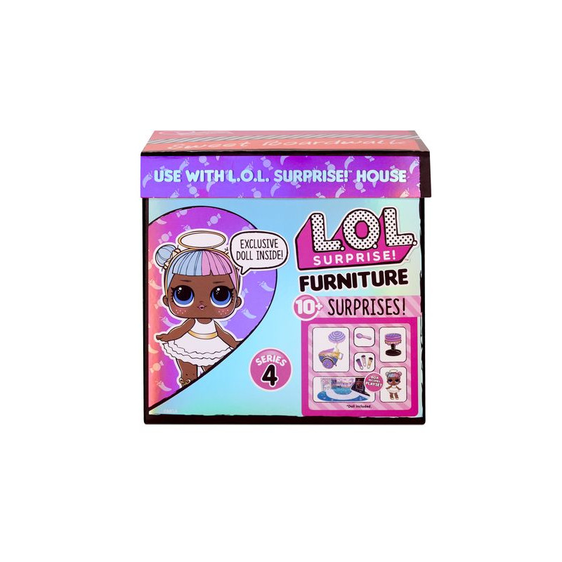 L.O.L. Surprise Furniture with Doll Asst in PDQ Wave 3 - Série 4