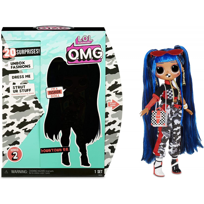 L.O.L. Surprise OMG 3.8 Doll- Downtown BB L.O.L. Surprise OMG 3.8 Doll- Downtown BB