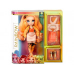 Jeux d'imagination pour enfants - Rainbow High Fashion Doll- Poppy Rowan (Orange) Série 1 - Livraison rapide Tunisie