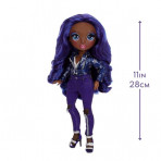 Jeux d'imagination pour enfants - Rainbow High Fashion Doll- Krystal Bailey (Indigo) - Livraison rapide Tunisie