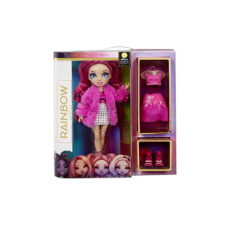 Rainbow High Fashion Doll- Stella Monroe (Fuschia)