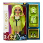 Jeux d'imagination pour enfants - Rainbow High Fashion Doll- Karma Nichols (Neon) - Livraison rapide Tunisie