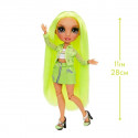Jeux d'imagination pour enfants - Rainbow High Fashion Doll- Karma Nichols (Neon) - Livraison rapide Tunisie