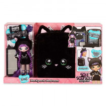 Na! Na! Na! Surprise 3-in-1 Backpack Bedroom Playset- Black Kitty