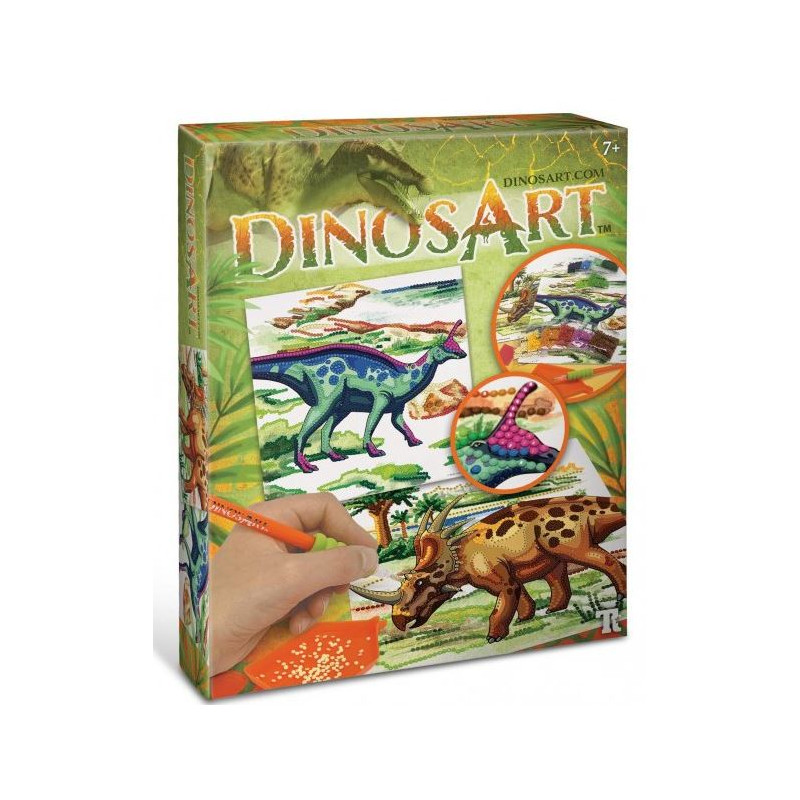 DinosArt : Strass par numéro DinosArt DinosArt : Strass par numéro DinosArt