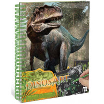 DinosArt : Creative Book - Tableaux à gratter DinosArt