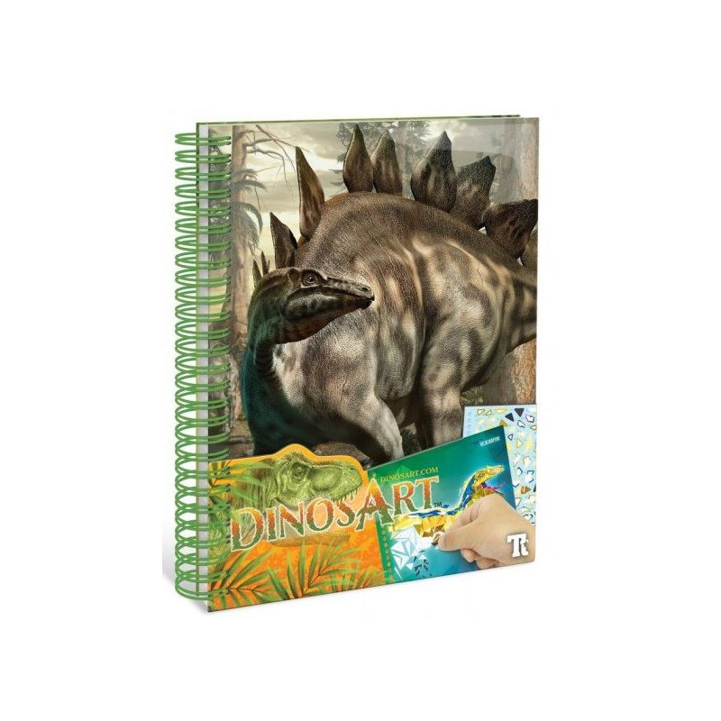 DinosArt : Creative Book - Autocollants par numéro DinosArt DinosArt : Creative Book - Autocollants par numéro DinosArt