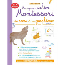 GRAND CAHIER - MONTESSORI SONS GRAPHEMES