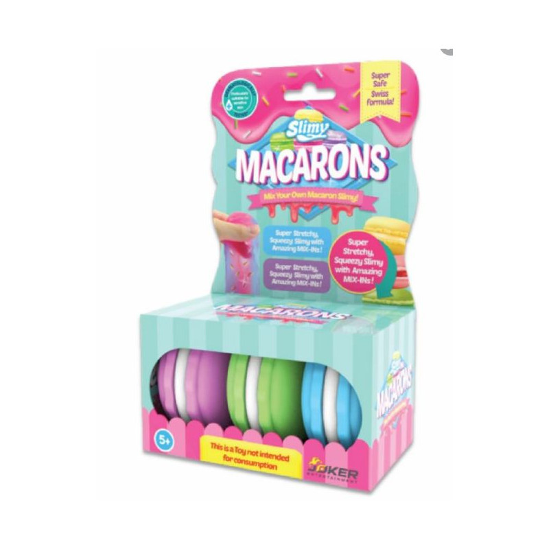 Slimy Macarons - 3 couleurs - 150 g