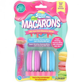 Slimy Macarons - 2 couleurs en Blister - 100 g