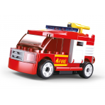Jeux de construction pour enfants - Cars Pull Back : Ambulance - Livraison rapide Tunisie