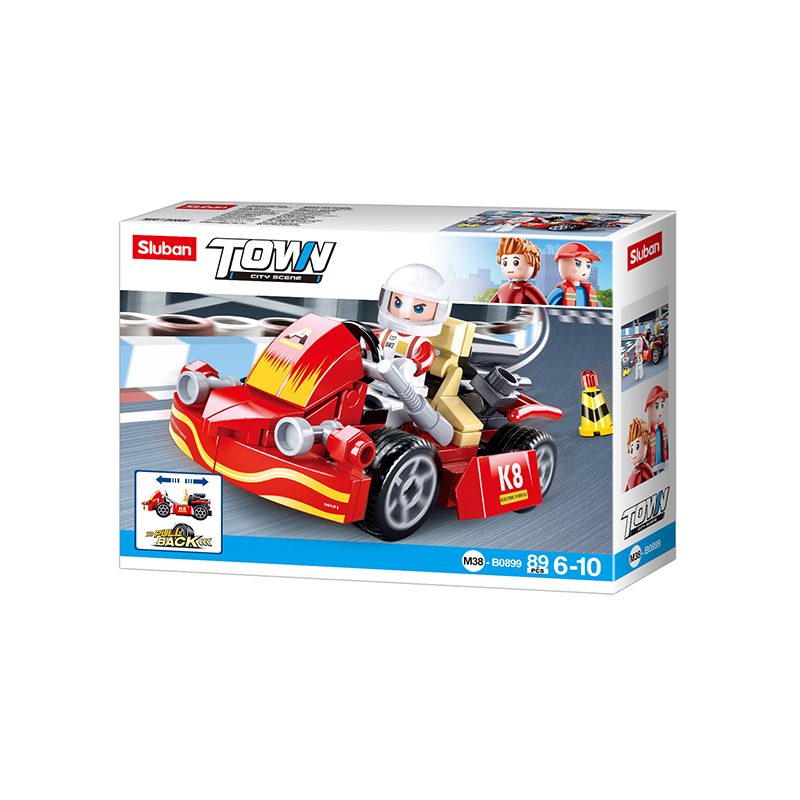 Town : Pull-Back Kart