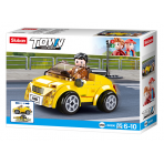 Jeux de construction pour enfants - Town : Yellow Cabriolet - Livraison rapide Tunisie