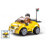 Jeux de construction pour enfants - Town : Yellow Cabriolet - Livraison rapide Tunisie