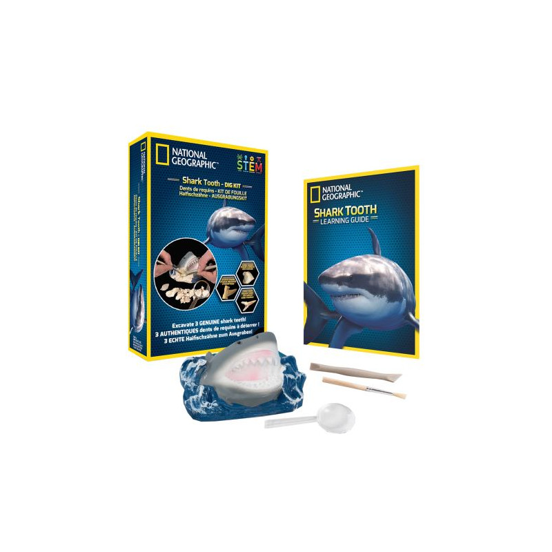 National Geographic : Kit de fouille : dents de requin