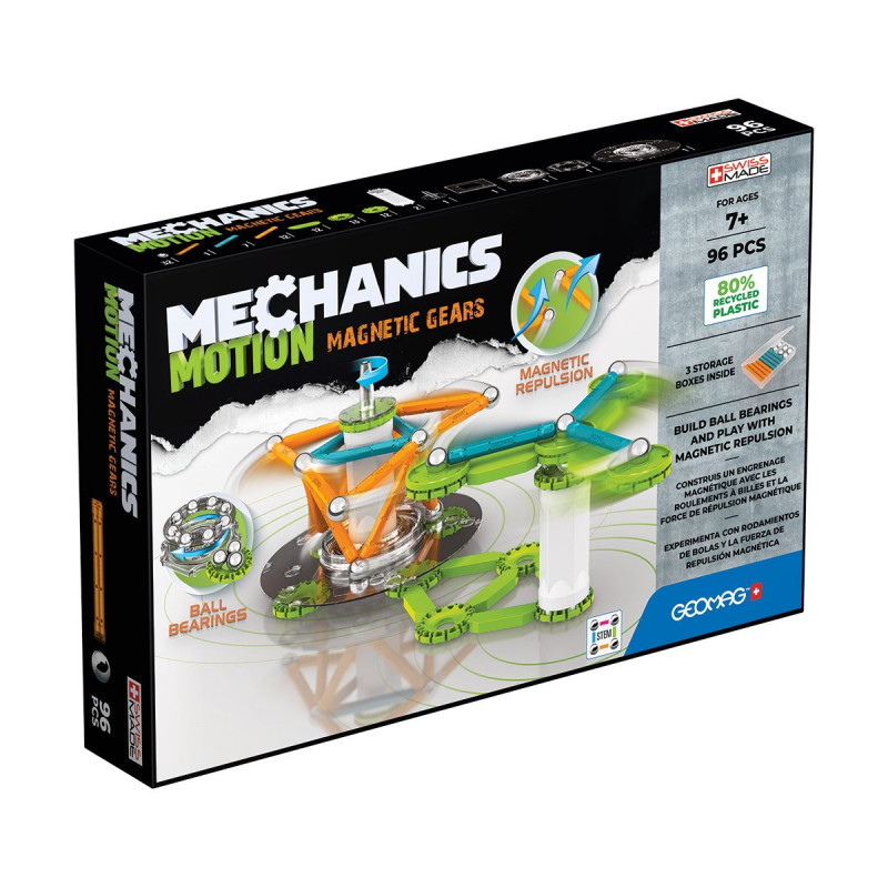 Geomag Mechanics Motion RE 2Magnetic Gears 96 pcs Geomag Mechanics Motion RE 2Magnetic Gears 96 pcs