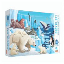 Eveil & découverte : La planète en danger - LES GLACE. PUZZLE 220 PCS