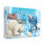 Puzzles pour enfants - Eveil & découverte : La planète en danger - LES GLACE. PUZZLE 220 PCS - Livraison rapide Tunisie