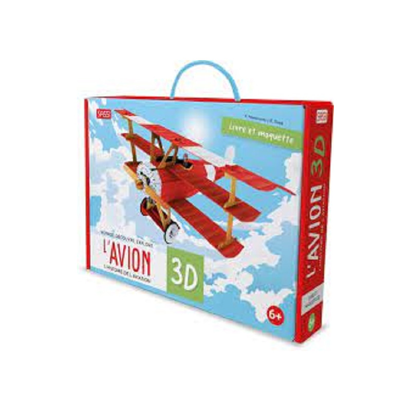 Puzzle 3D : L'Avion 3D