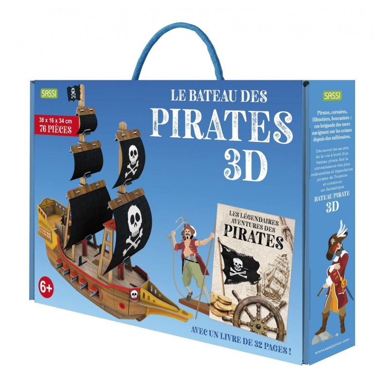Puzzle 3D : Le Bateau des Pirates 3D