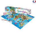 Loisirs créatifs pour enfants - AQUARELLUM GEANT PLANISPHERE - Livraison rapide Tunisie