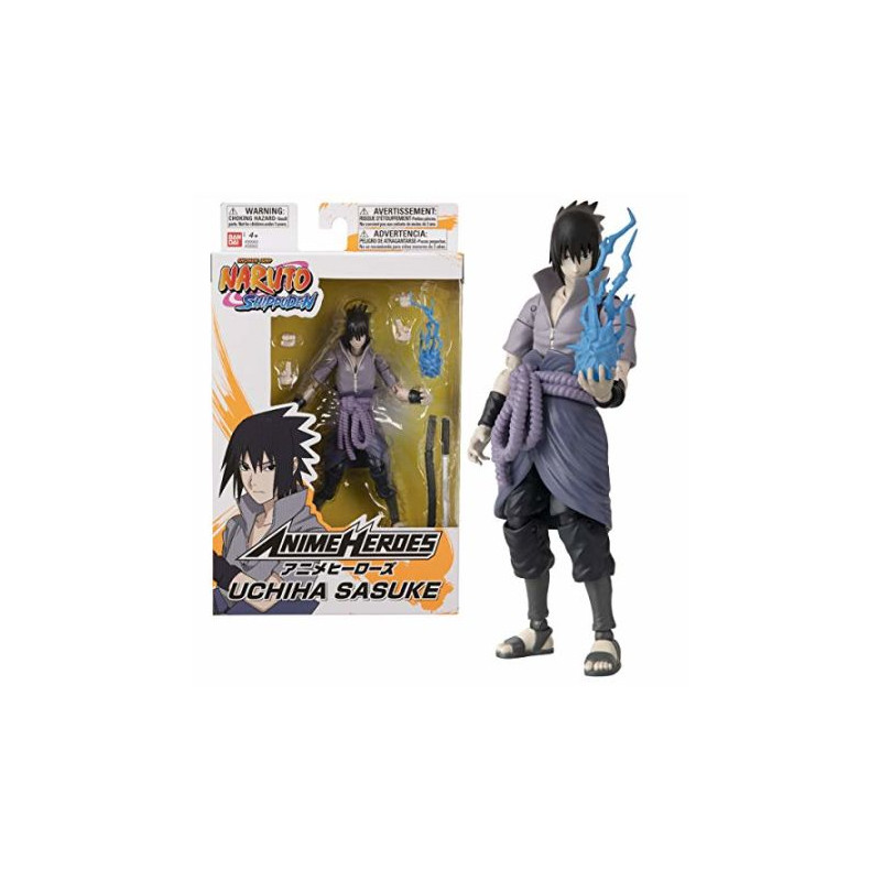 Figurine NARUTO - Anime Heroes 17 cm - Uchiha Sasuke Figurine NARUTO - Anime Heroes 17 cm - Uchiha Sasuke
