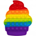 Jeux de société pour enfants - POP IT - Grand modèle Arc en ciel - Glace - Livraison rapide Tunisie