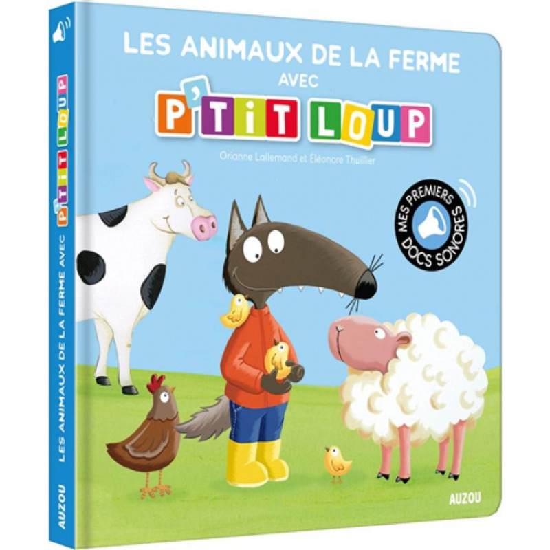 Livre tout-carton: Les animaux de la ferme à toucher