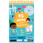 Livres pour enfants - DIVERS ACTIVITES - 45 JEUX... En vacances ! - Livraison rapide Tunisie