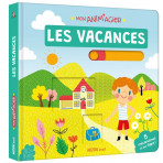 Livres pour enfants - MON ANIM'AGIER -LES VACANCES - Livraison rapide Tunisie