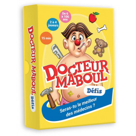 JEUX DE CARTES - Docteur Maboul défis– seras-tu le meilleur des médecins ?