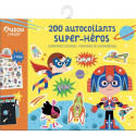 Loisirs créatifs pour enfants - 200 autocollants super-héros - Livraison rapide Tunisie