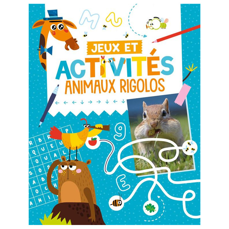 JEUX ET ACTIVITÉS - ANIMAUX RIGOLOS