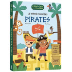 Livres pour enfants - Livre-jeux des petits aventuriers : JEUX TRÉSOR CACHÉ DES PIRATES - Livraison rapide Tunisie
