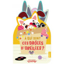Livres pour enfants - Mon coucou sonore - à qui sont ces drôles d'oreilles ? - Livraison rapide Tunisie